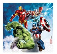 Tovaglioli di Carta Avengers Fight (20 pz) 33 x 33 cm