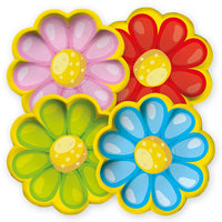 Piatti Petaloso Mix (8pz) Carta 21 cm
