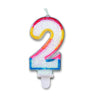 Candelina Numero 2 (Sweet) 8.5 cm