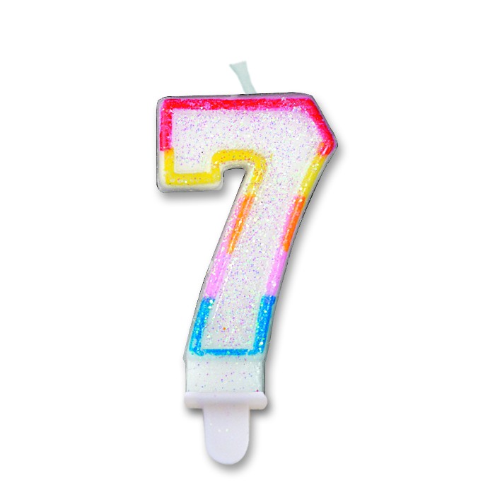 Candelina Numero 7 (Sweet)