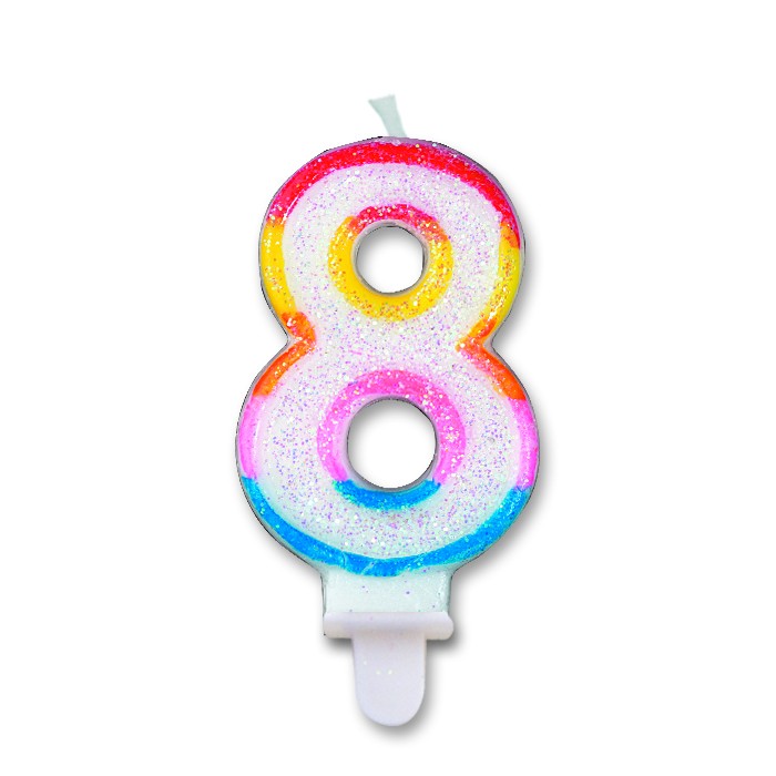 Candelina Numero 8 (Sweet)