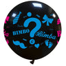Pallone Gigante 36" Bimbo o Bimba? Lattice 92 cm Nero