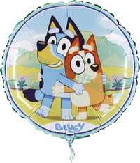 Palloncino Tondo Bluey Mylar 45 cm
