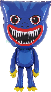 Palloncino Monster Blu Mylar 70 cm