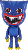 Palloncino Monster Blu Mylar 70 cm