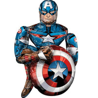 Palloncino Capitan America AirWalkers Mylar 86 x 99 cm