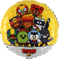 Palloncino Tondo Brawl Stars Mylar 45 cm