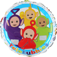 Palloncino Tondo Teletubbies Mylar 45 cm
