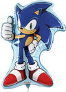 Palloncino Sonic Mylar 80 cm