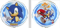 Palloncino Tondo Sonic Mylar 45 cm