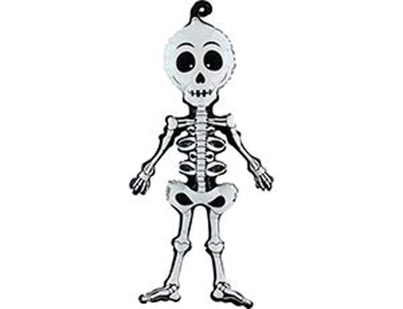 Mini Palloncino Scheletro Halloween