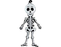 Mini Palloncino Scheletro Halloween Mylar 74 cm
