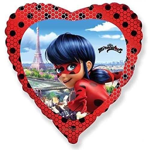 Palloncino Cuore Miraculous Ladybug