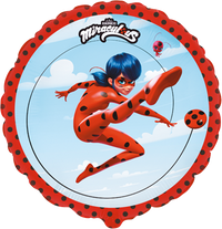Palloncino Tondo Miraculous Ladybug Mylar