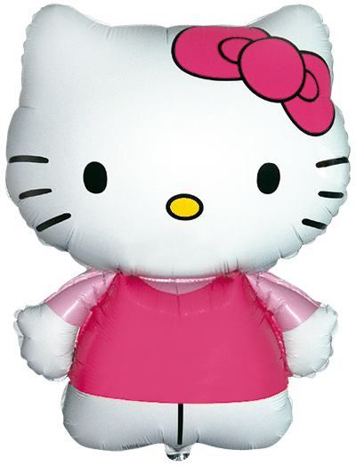 Palloncino Mylar Hello Kitty Fiocco Rosa