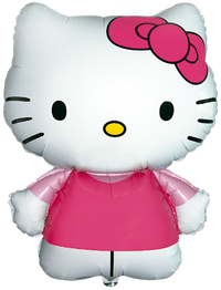 Palloncino Mylar Hello Kitty Fiocco Rosa