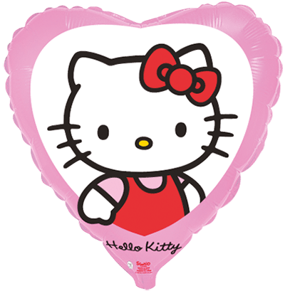 Palloncino Cuore Hello Kitty