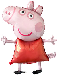 Palloncino Mylar Peppa Pig Rosa Pastello