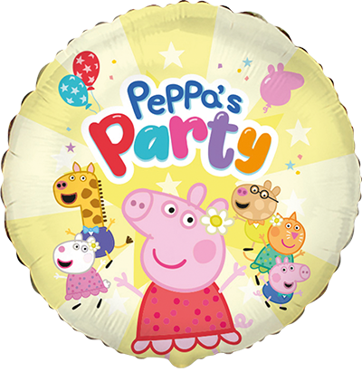 Palloncino Tondo Peppa Pig Party