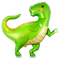Palloncino Baby Dino Verde Mylar