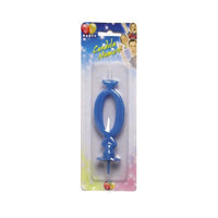 Candelina Celeste Numero 0 10 cm