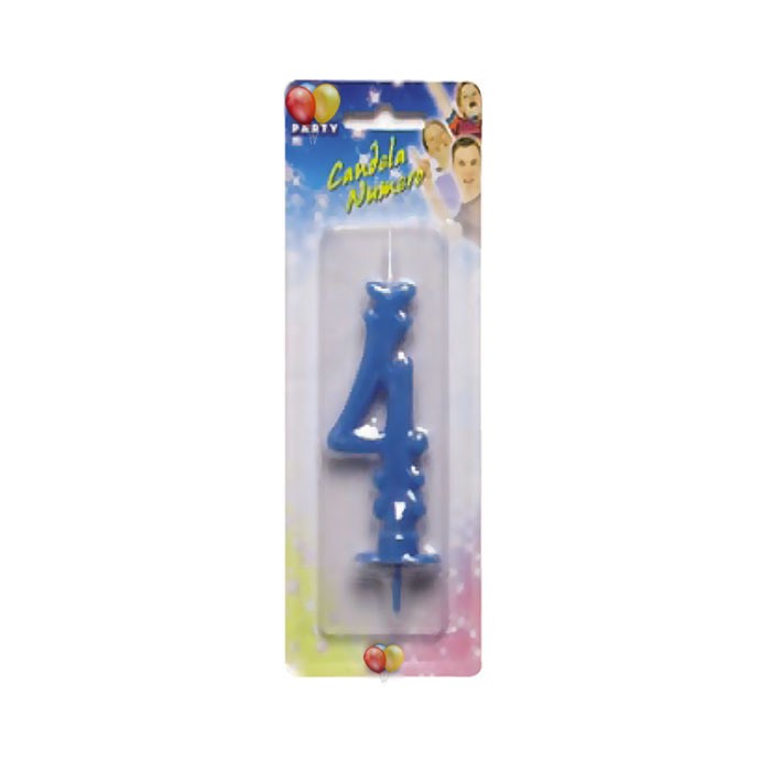 Candelina Maxi Celeste Numero 4