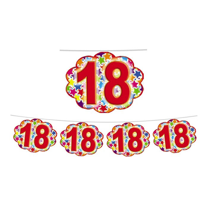 Festone Nuvoletta Numero 18
