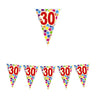Festone Bandierina Numero 30 Pvc