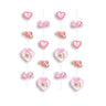Festone Tendina Battesimo Rosa