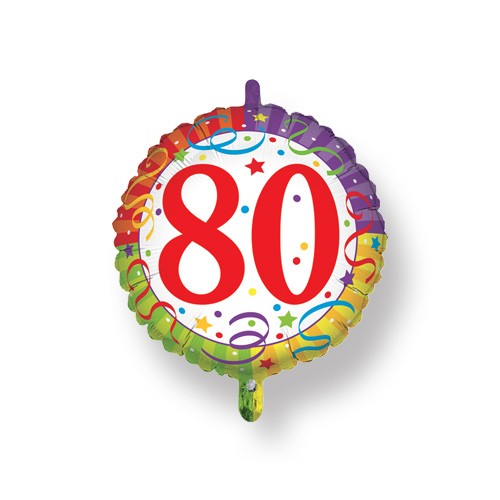 Palloncino Tondo Numero 80