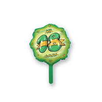Palloncino Mini Numero 18 Mylar 23 cm Verde