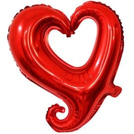 Palloncino Cuore Rosso Small