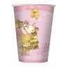 Bicchieri Battesimo Rosa (10 pz) Carta