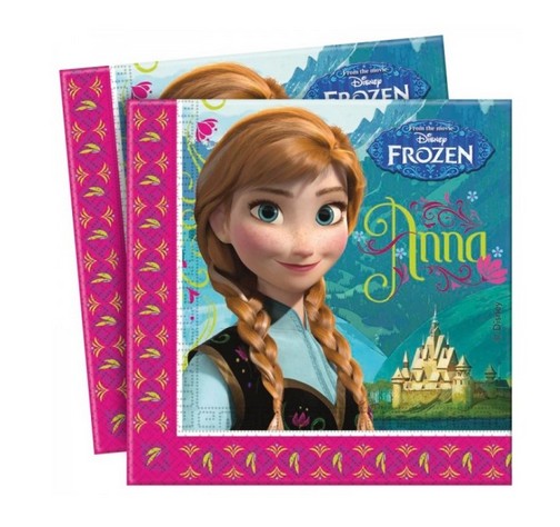 Tovaglioli Frozen da 33x33cm (20 pz)