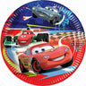Piatti di Carta Cars da 20 cm (10 pz) Plastica