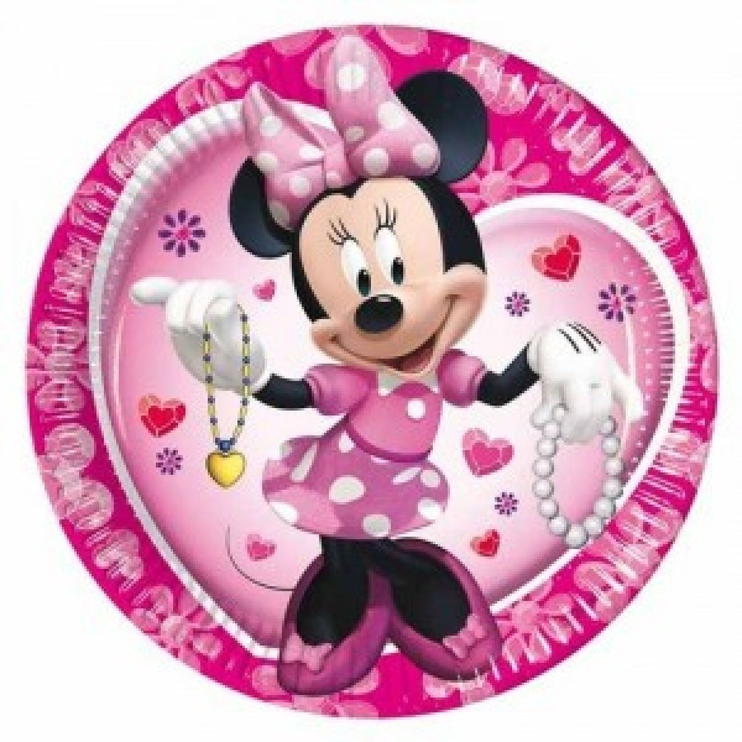 Piatti Minnie Mouse da 23 cm (10 pz)