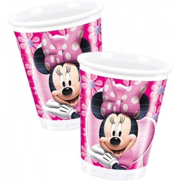 Bicchieri Minnie Mouse da 200 ml (10 pz)