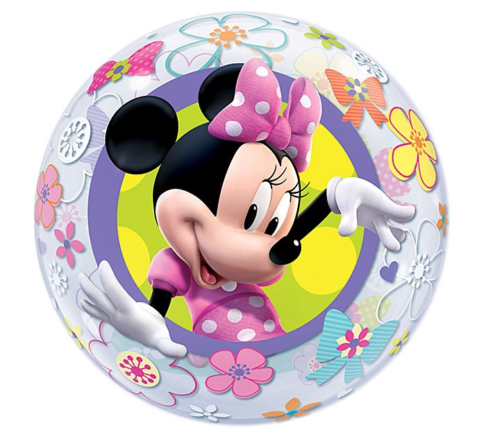 Palloncino Minnie Mouse BowTique Tondo