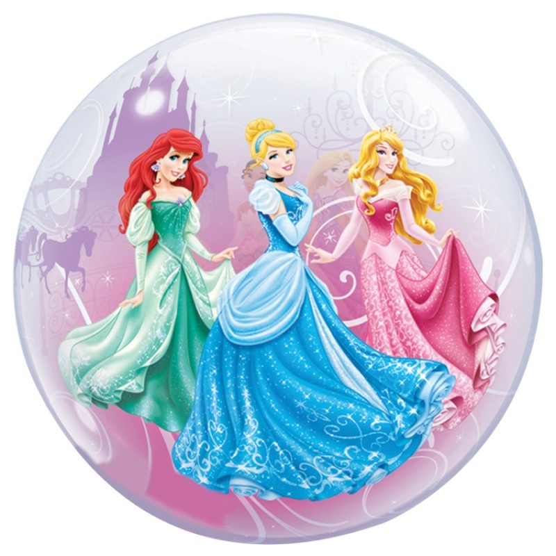 Palloncino Principesse Disney Tondo