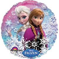Palloncino Tondo Frozen Olografico Mylar 45 cm