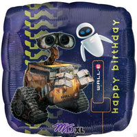 Palloncino Wall E Happy Birthday Mylar 45 cm