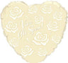 Palloncino Cuore Viva gli Sposi Oro Mylar 45 cm