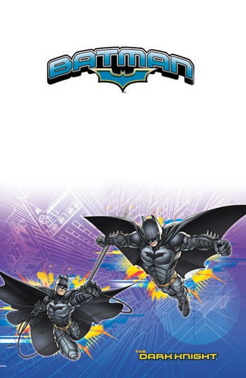 Tovaglia Batman di Carta (120x180 cm)