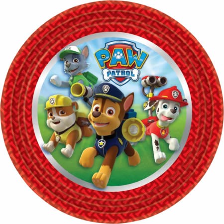 Piatti Paw Petrol da 23 cm (8 pz)