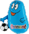 Palloncino Barbapapà con Palla Mylar 80 cm