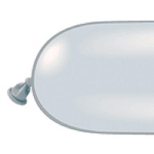 Palloncini Modellabili Argento Metallizzati (50pz)