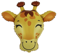 Palloncino Mylar Testa Giraffa