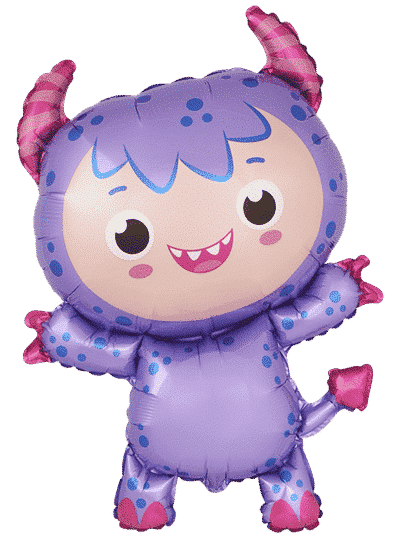 Palloncino Baby Monster Viola