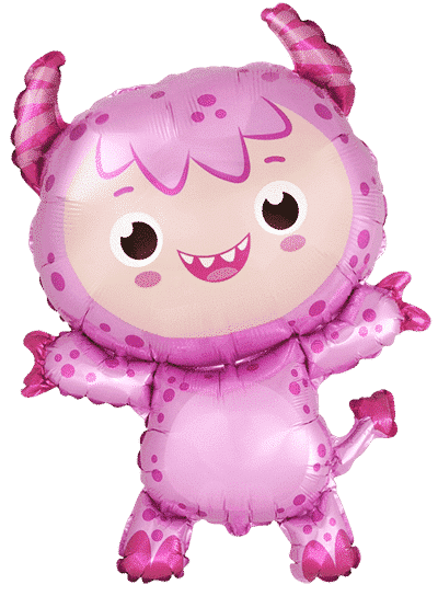 Palloncino Baby Monster Rosa