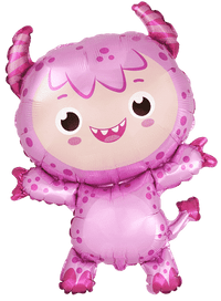 Palloncino Baby Monster Rosa